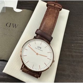 ダニエルウェリントン(Daniel Wellington)のダニエルウェリントン　danielwellington 時計　箱付き(腕時計)