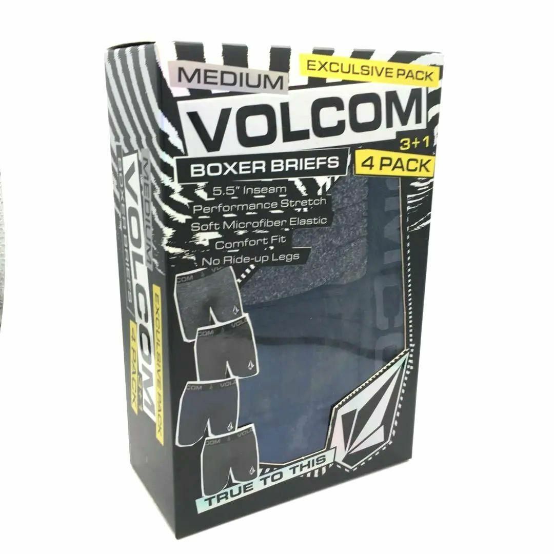 [VOLCOM] 日本未発売 ボクサーパンツ ボクサーブリーフ 4枚セット M