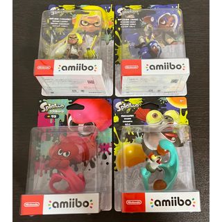 ニンテンドースイッチ(Nintendo Switch)のスプラトゥーンamiibo イエロー・ブルー・コジャケ・タコ(その他)