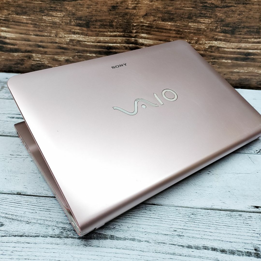 VAIO ピンク ノートパソコン Windows11 SSD Core i3-