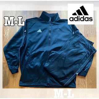 アディダス(adidas)のadidas アディダス  ジャージ トリコット  上下 スポーツウェア M-L(ジャージ)