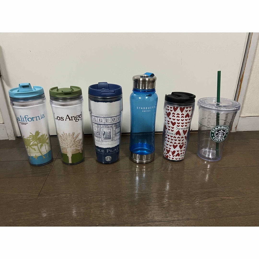 美品 海外 STARBUCKSタンブラー 6個セット-eastgate.mk