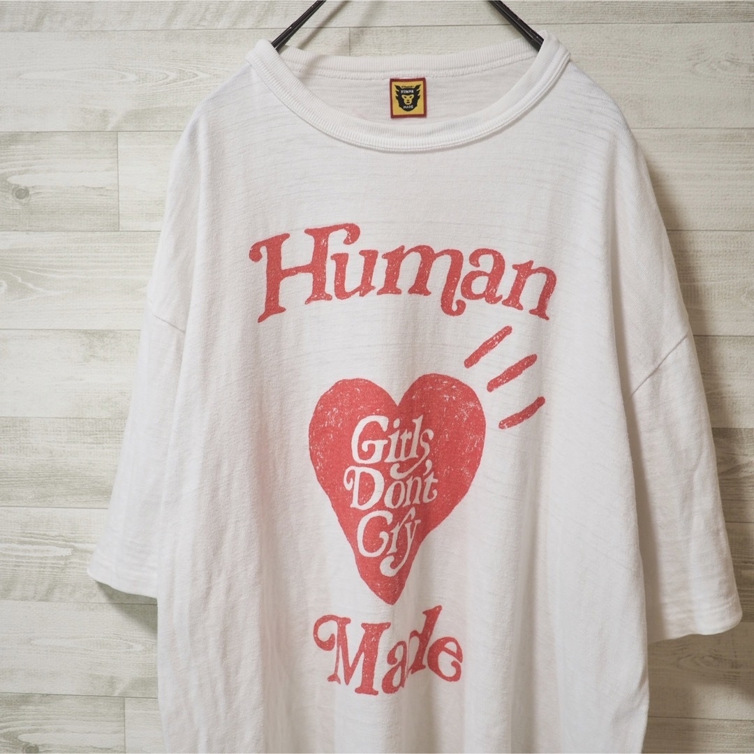 HUMAN MADE Girls Don't Cry Tシャツ WHITE XL