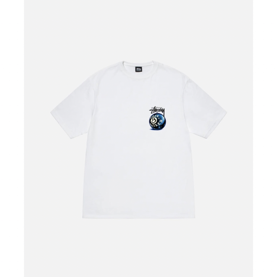 stussy BORN X RAIZED 8BALL TEE