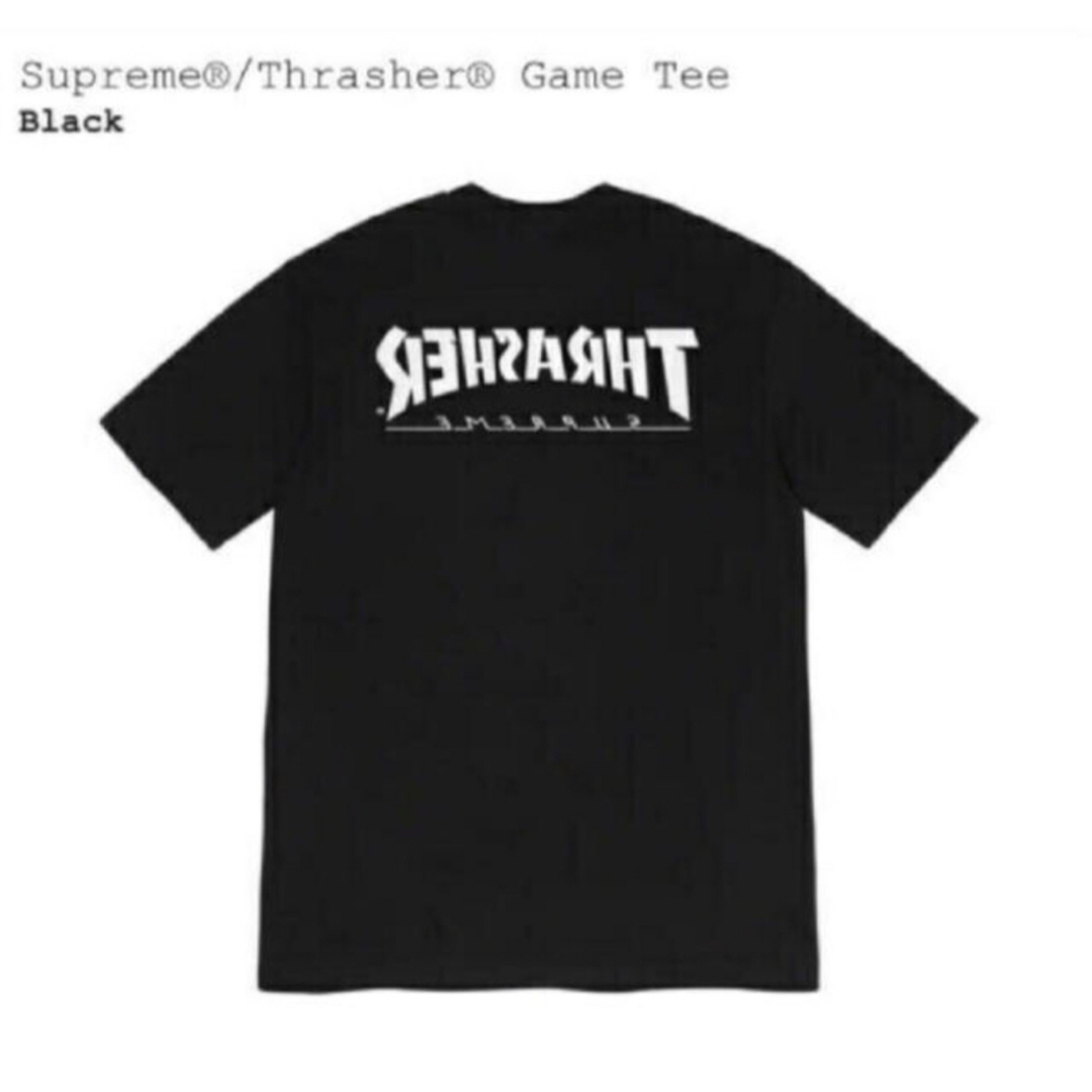 Supreme Thrasher Game Tee Black XL