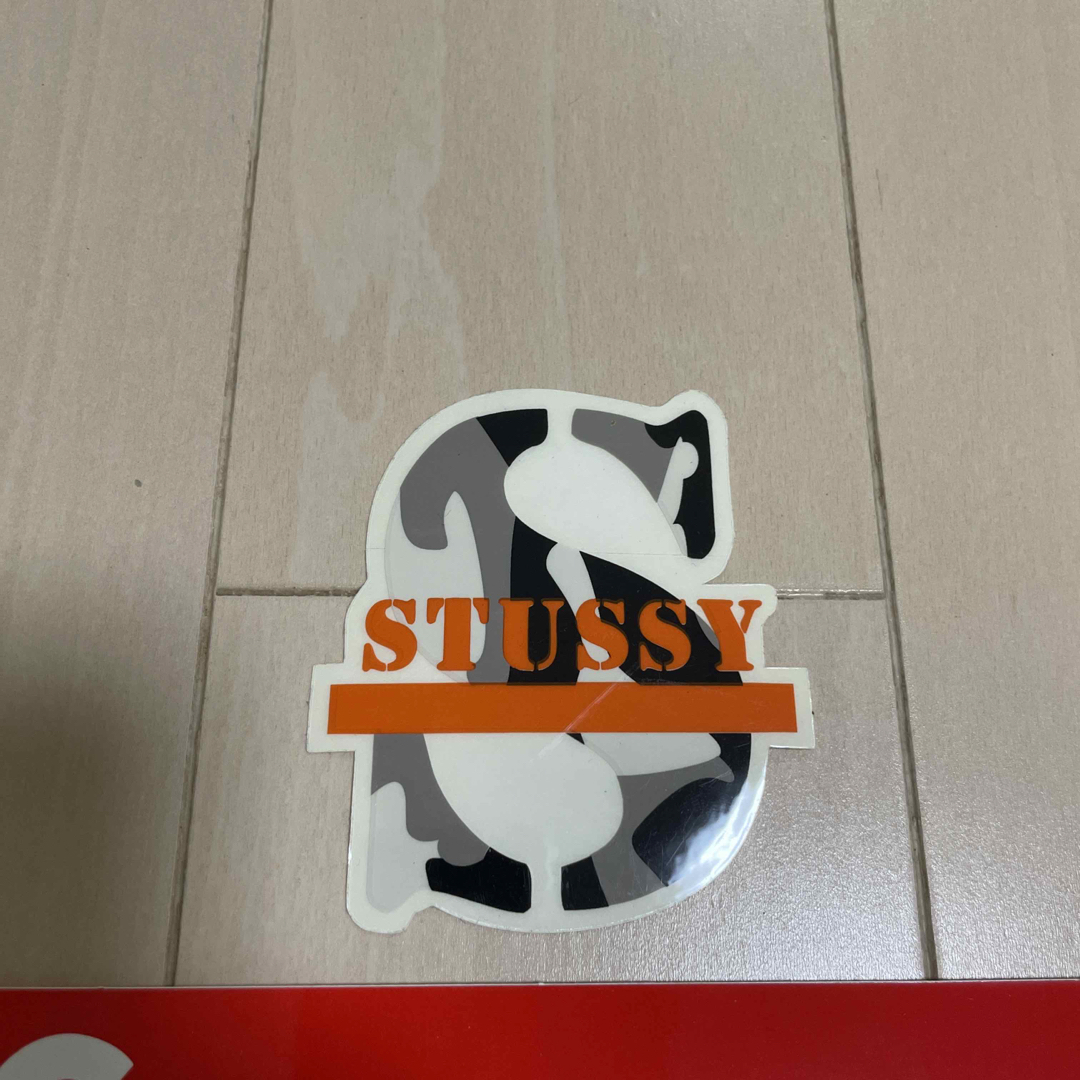 STUSSY - ステューシー & シュプリーム ステッカー シール 2枚セットの