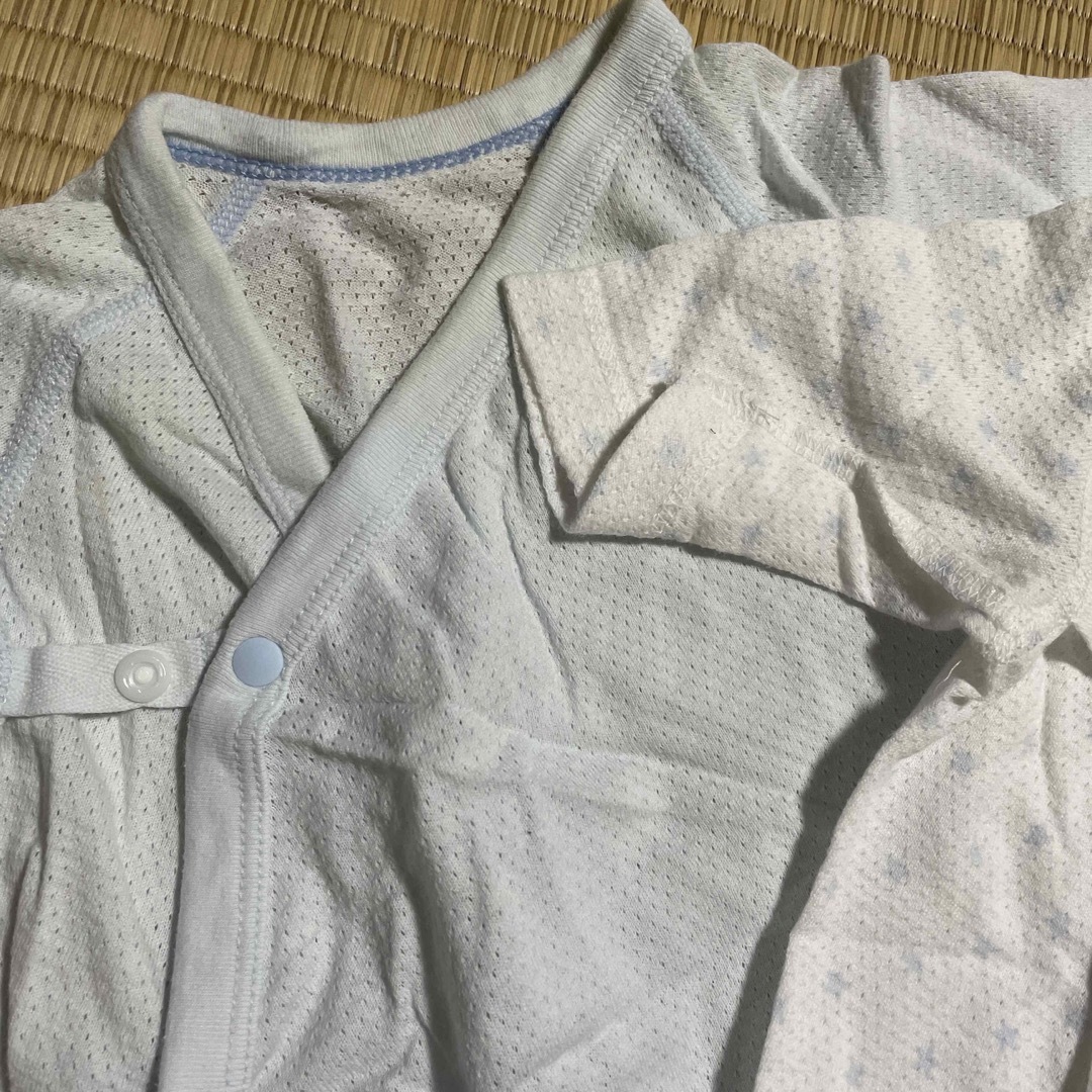 UNIQLO(ユニクロ)の新生児用肌着 夏用 キッズ/ベビー/マタニティのベビー服(~85cm)(肌着/下着)の商品写真