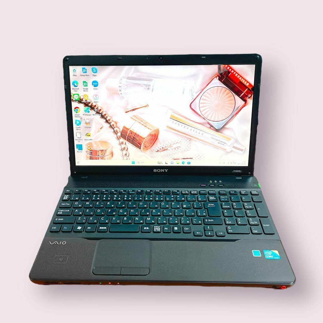 u68⭐新品SSD爆速⭐VAIO⭐カメラ付✅SONYノートパソコン✅すぐに使えるWindows10