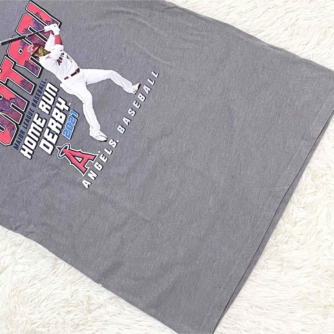 NEW ERA(ニューエラー)の【美品】大谷翔平 ホームランダービー記念Tシャツ M 2021 MLB公式 スポーツ/アウトドアの野球(記念品/関連グッズ)の商品写真