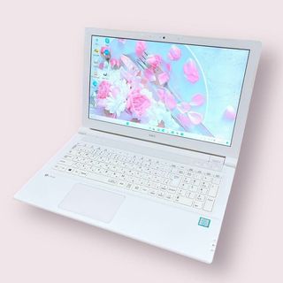 【オシャレ！】白のノートパソコン 美品 高性能 Corei5/8G