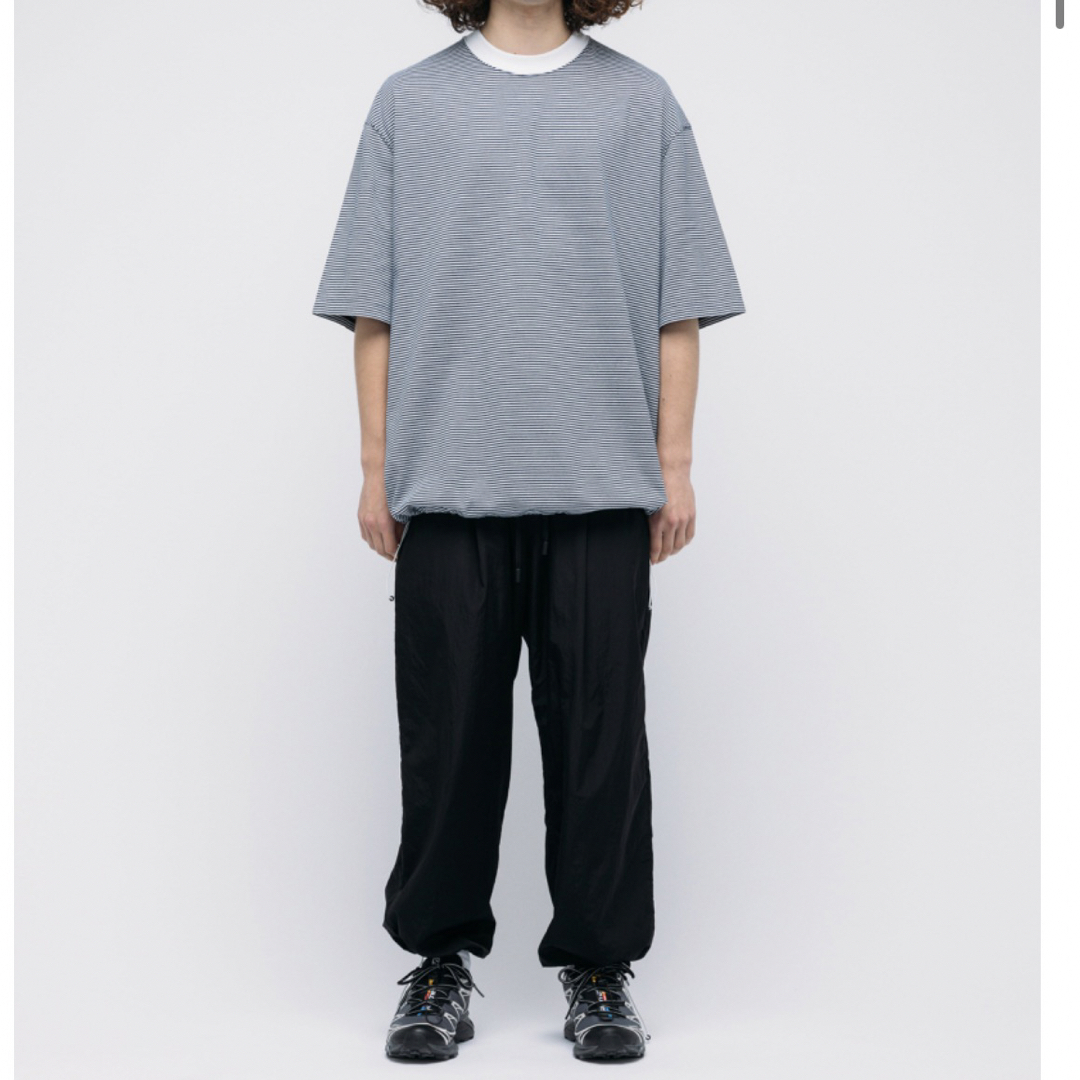 is-ness(イズネス)のSUMARI HEMCODE BORDER T-SHIRT  メンズのトップス(Tシャツ/カットソー(半袖/袖なし))の商品写真