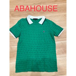 アバハウス(ABAHOUSE)の【美品・ABAHOUSE】半袖ポロシャツ（サイズM）(ポロシャツ)