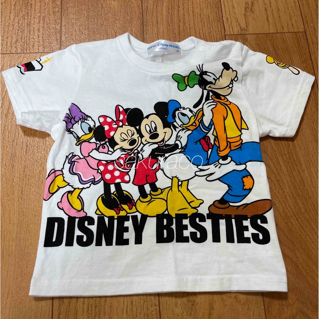 ディズニーリゾート【公式】Tシャツ80サイズ | フリマアプリ ラクマ