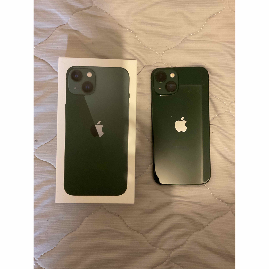 アップル iPhone13 128GB グリーン au-