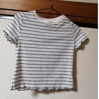 シンアンドカンパニー(SHIN＆COMPANY)の半袖ミニTボーダー(Tシャツ(半袖/袖なし))