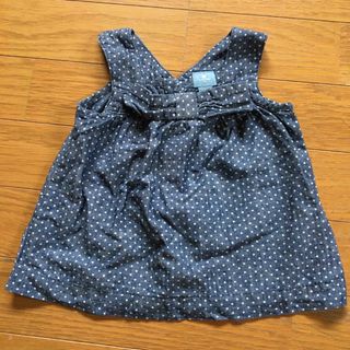 ベビーギャップ(babyGAP)のベビーギャップ　ドット柄　トップス　ベビー服　80(シャツ/カットソー)