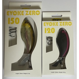 デプス(deps)のデプス  EVOKE ZERO120/150 2個セット　新品未使用品(ルアー用品)