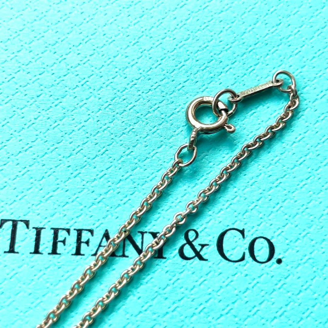 美品 鏡面仕上げ Tiffany オープンハート Mサイズ ネックレス