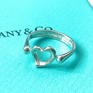 （新品仕上げ済）ティファニー TIFFANY カーブド バンド ダイヤ リング PT950 × ダイヤ 9石 約13号 指輪 8877