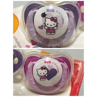 ハローキティ NUK おしゃぶり 0〜6ヶ月用 二個セット②(その他)