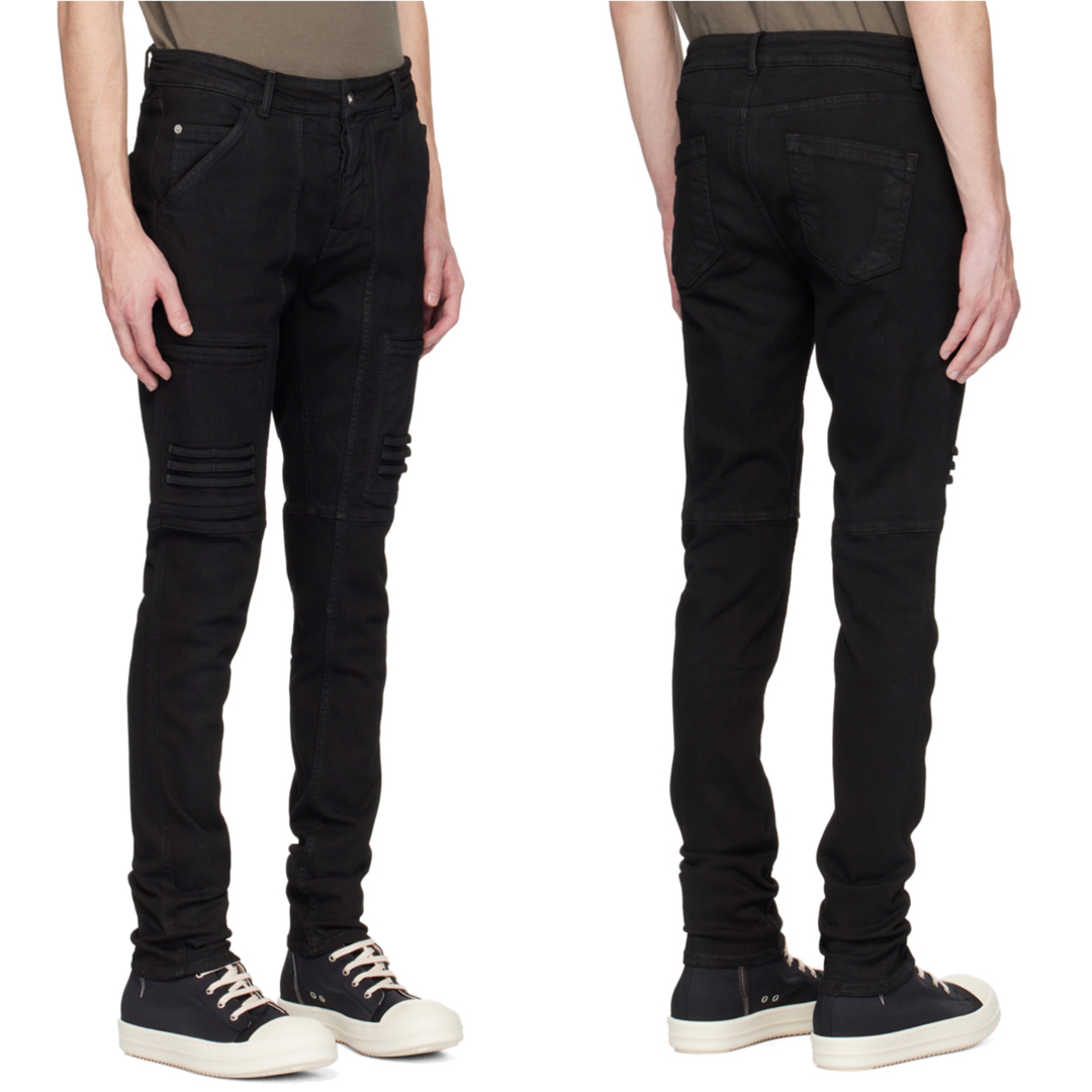 新品 RickOwens DRKSHDW スキニー ジーンズ M SBB素材-www.ecosea.do