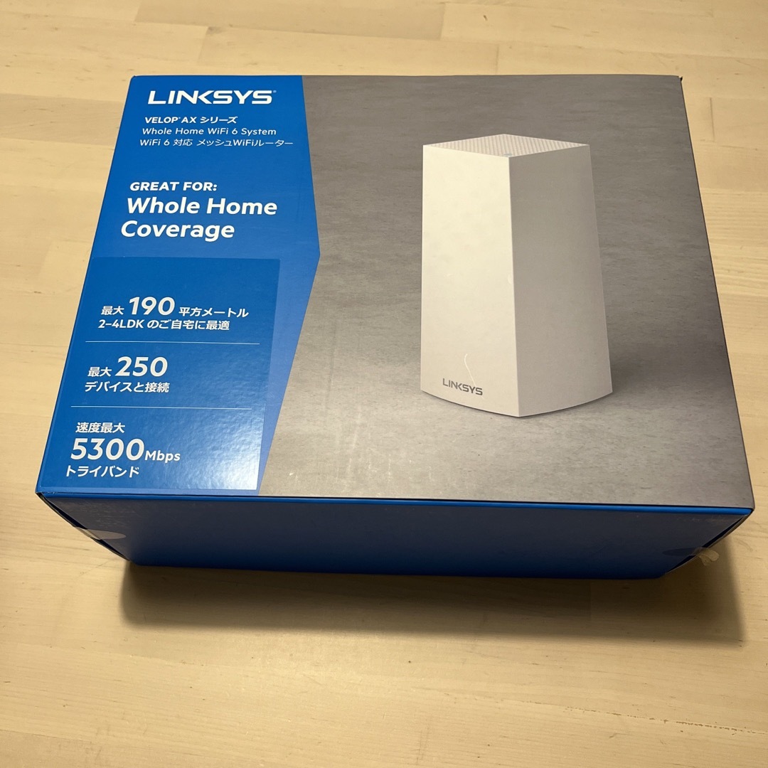 LINKSYS VELOP MX JP 未使用品