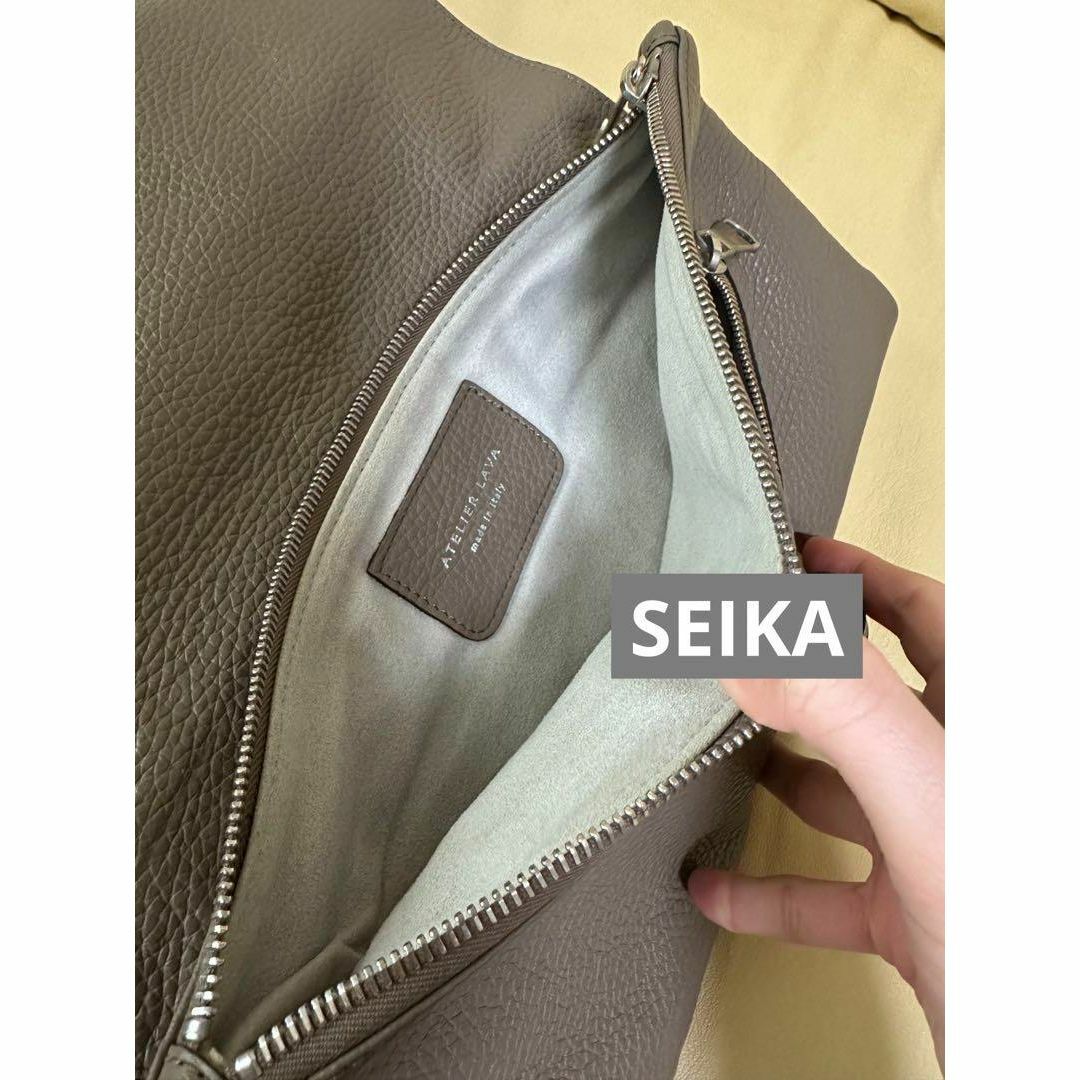 Hermes(エルメス)の【美品】イタリア産牛革 クラッチバッグ 2way ショルダーバッグ メンズのバッグ(ショルダーバッグ)の商品写真