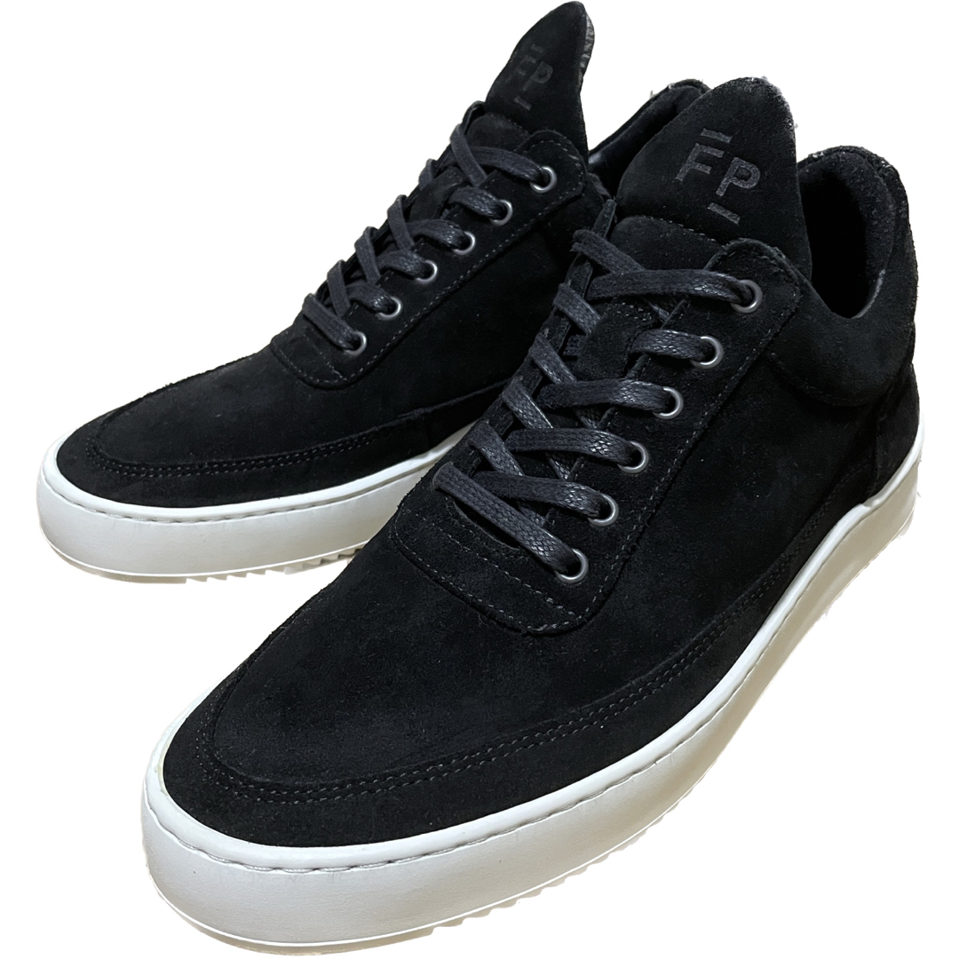 【美品】Filling Pieces ロートップ シューズ