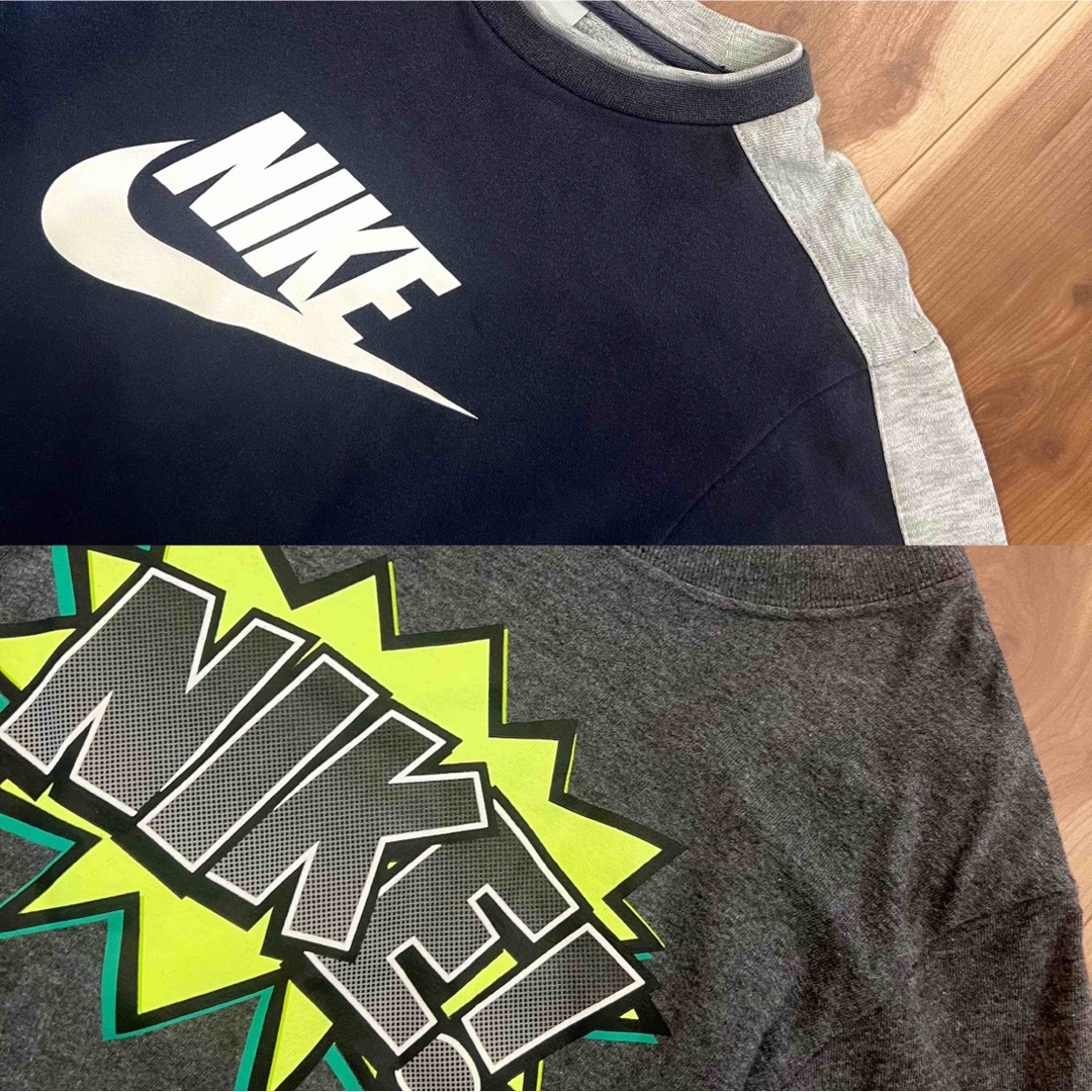 NIKE キッズ　140 S トレーナー　パーカー　まとめ売り　お買い得 キッズ/ベビー/マタニティのキッズ服男の子用(90cm~)(Tシャツ/カットソー)の商品写真