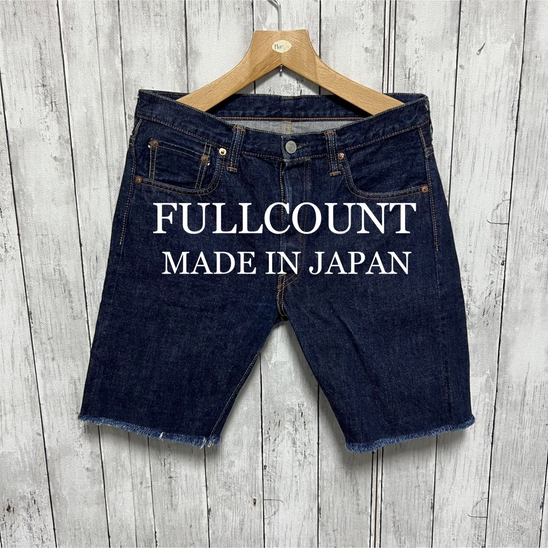 美品!FULLCOUNT 1109カットオフデニムショートパンツ!日本製! | フリマアプリ ラクマ