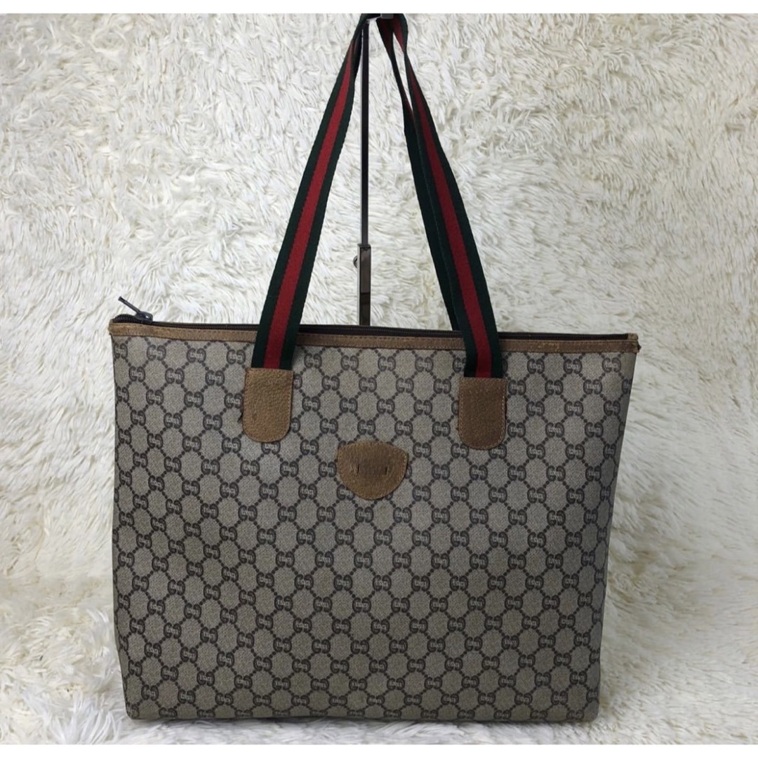 大人気】GUCCI グッチ トートバッグ GG柄 シェリーライン 大人気】GUCCI グッチ トートバッグ GG柄 シェリーライン