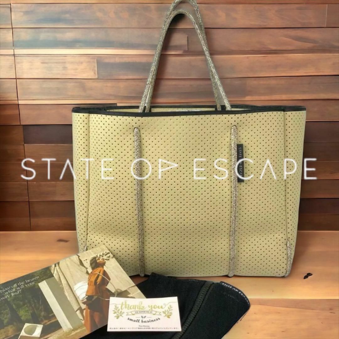 美品  STATE OF ESCAPE トートバッグ    レディース