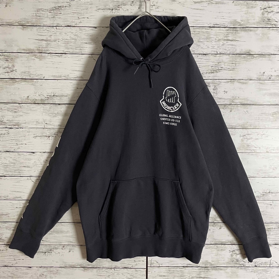 【未使用】MONCLER GENIUS パーカー　Lサイズ　ブラック色　正規品