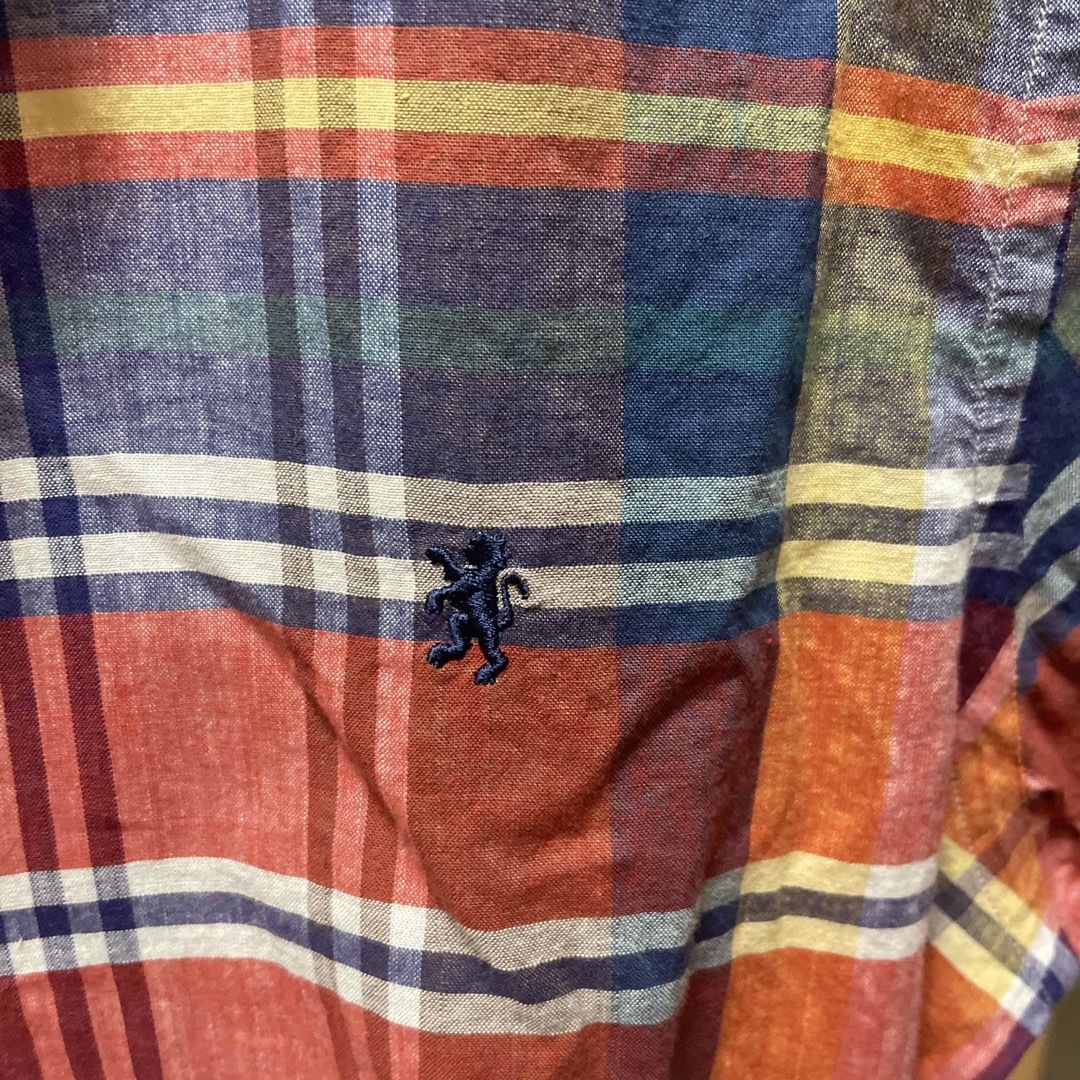 GYMPHLEX(ジムフレックス)のジムフレックス　チェック長袖シャツ　綿100% レディースのトップス(シャツ/ブラウス(長袖/七分))の商品写真