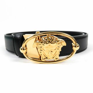 ヴェルサーチ(VERSACE)のVERSACE ヴェルサーチ メデューサバックル レディース レザー ベルト(ベルト)