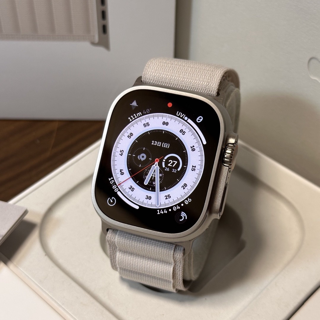 Apple Watch(アップルウォッチ)のApple Watch Ultra GPS ＋ Cellularモデル49mm スマホ/家電/カメラのスマートフォン/携帯電話(その他)の商品写真