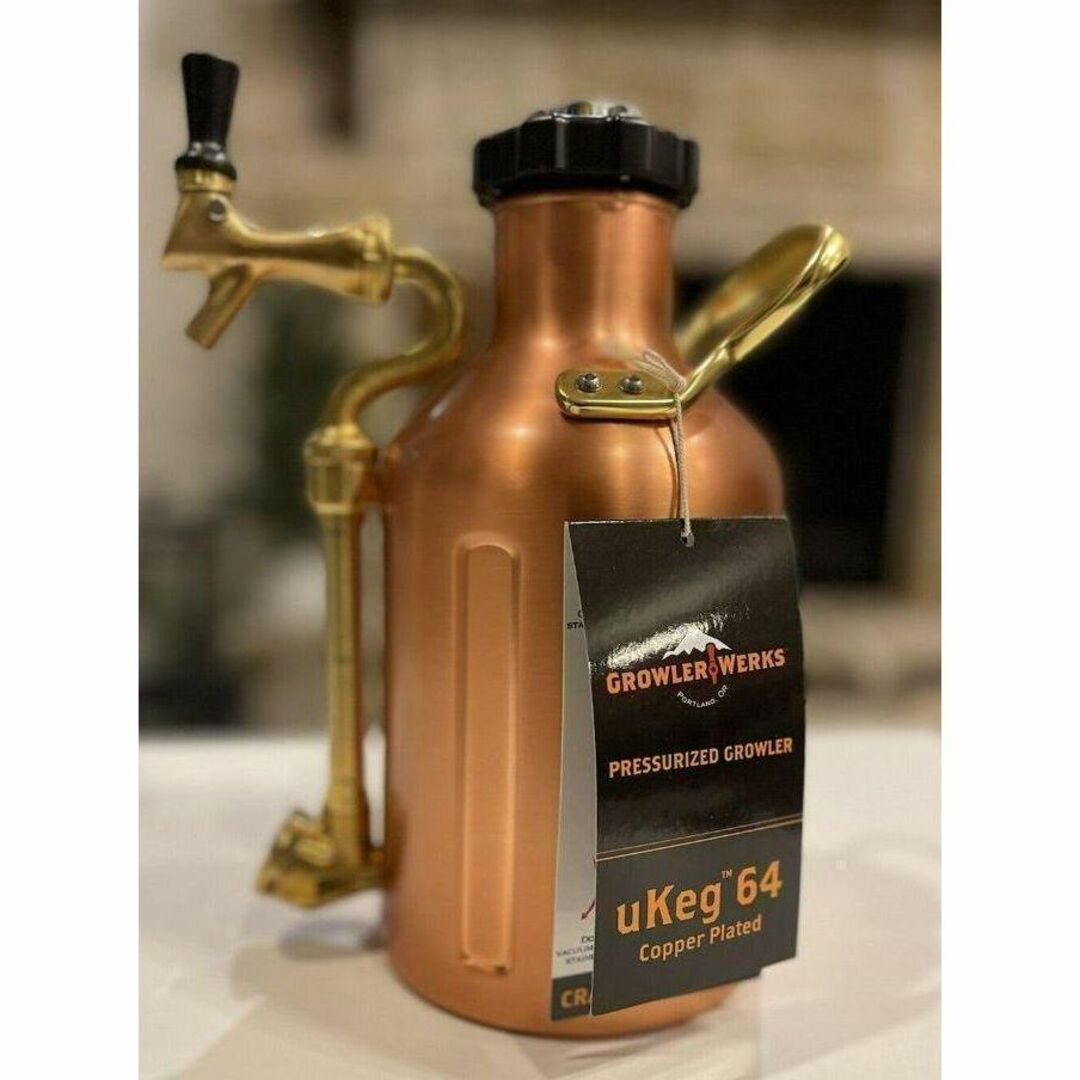 GrowlerWerks uKeg64 グロウラー ビールサーバー(銅)