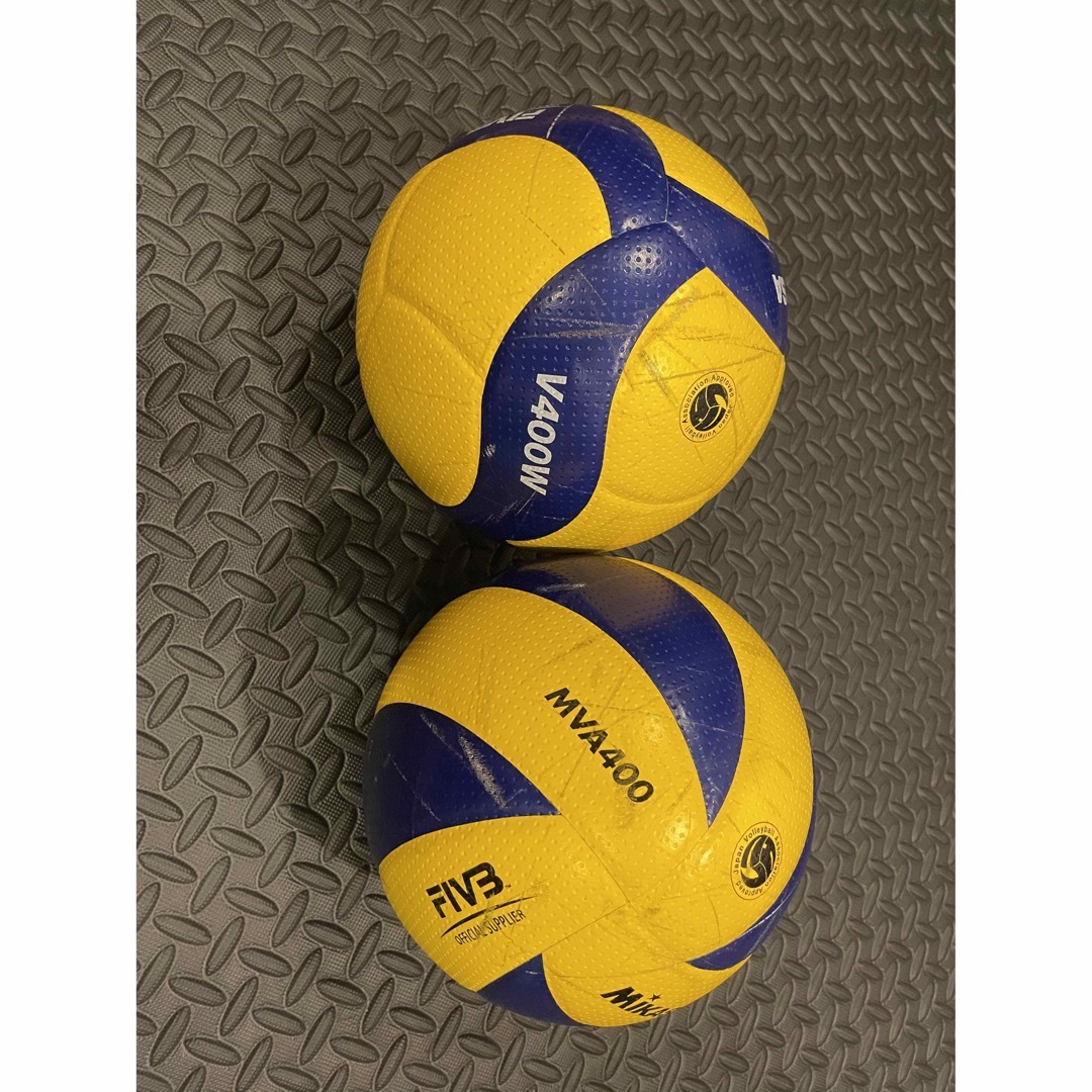MIKASA バレーボール 検定球 4号 V400W MVA400 2個セット | フリマアプリ ラクマ