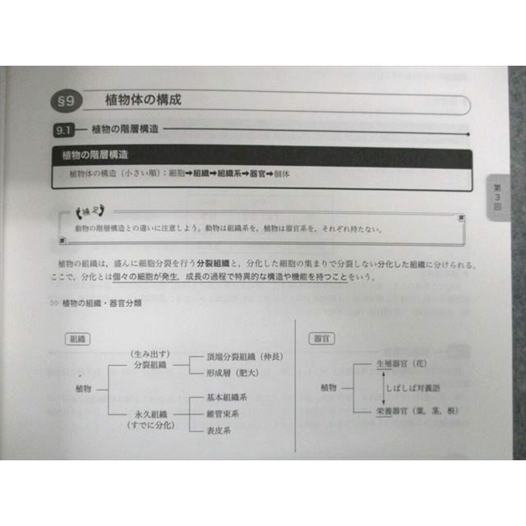 UK02-030 鉄緑会 生物発展講座 テキスト 未使用品 2021 15m0Dの通販 by