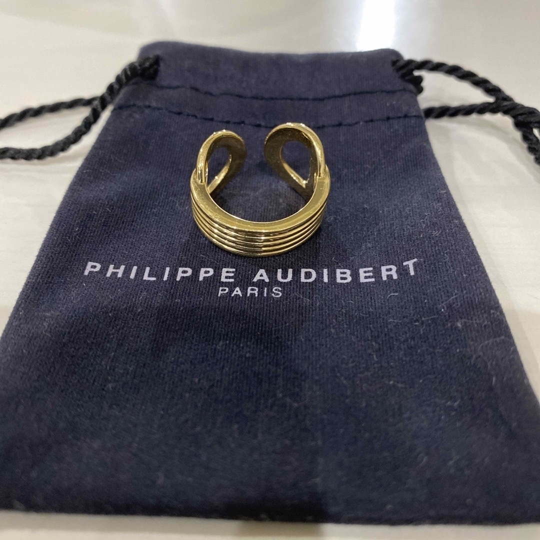 Philippe Audibert(フィリップオーディベール)の🐰様専用 PHILIPPE AUDIBERT リング ゴールド  メンズのアクセサリー(リング(指輪))の商品写真