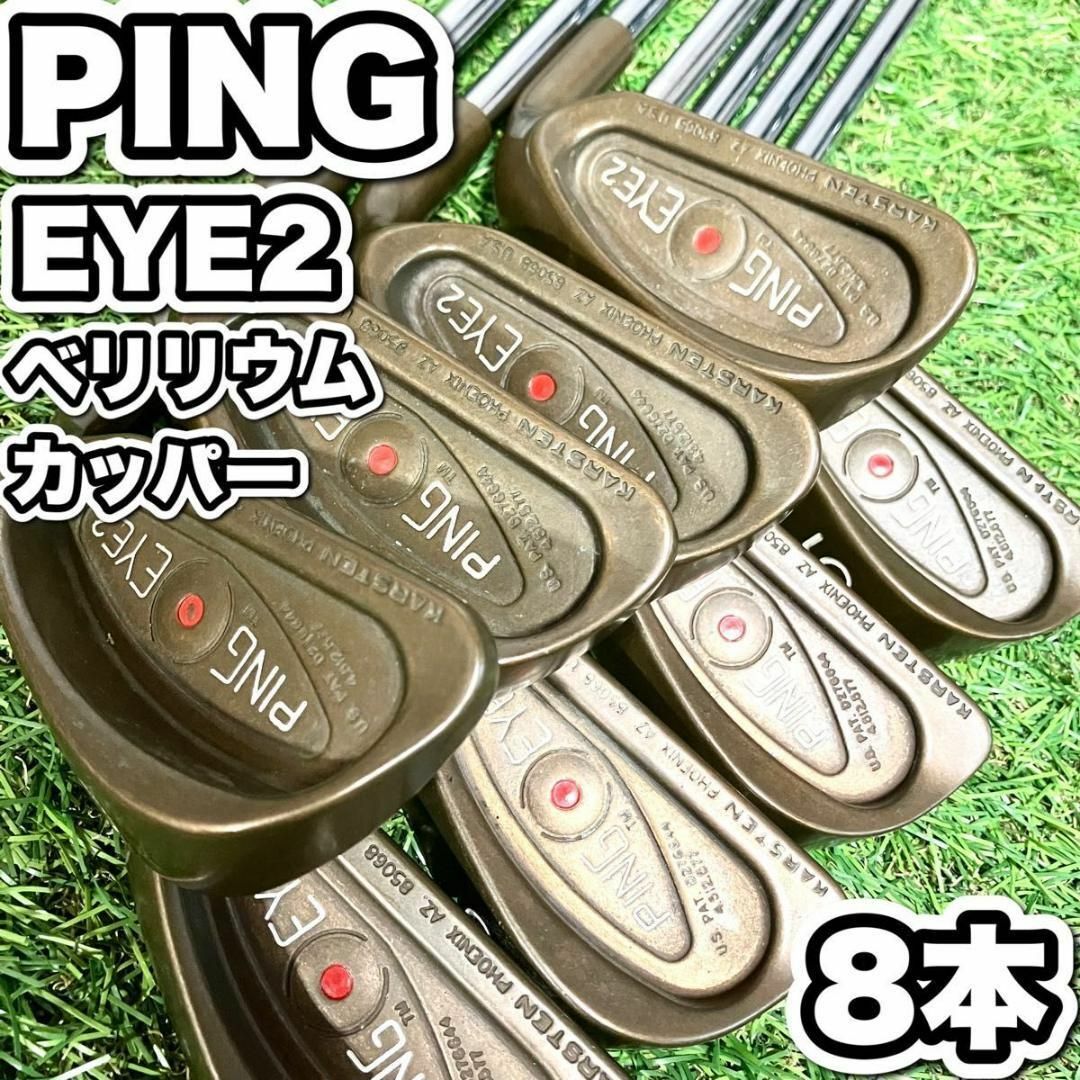 【激レア】PING EYE2 KARSTEN 85068 メンズアイアン 11本