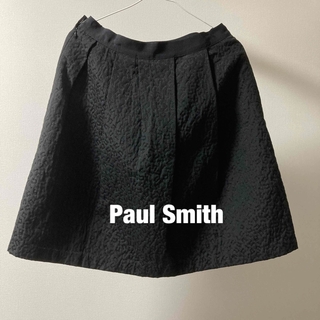 ポールスミス(Paul Smith)のポールスミス 音符柄 ジャガードスカート 44サイズ 大きいサイズ(ひざ丈スカート)