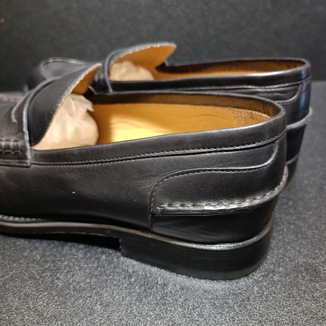 CAMPANILE(カンパニーレ)のカンパニーレ (Campanile) イタリア製ローファー 黒 6 メンズの靴/シューズ(スリッポン/モカシン)の商品写真