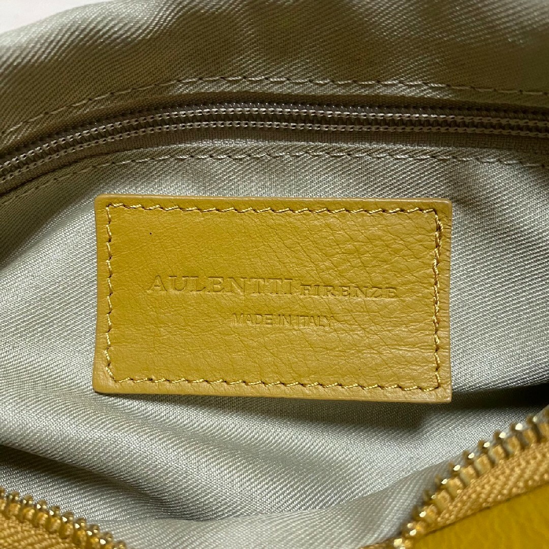 極美品☆aulentti オウレンティ2wayバッグ ギャザー-