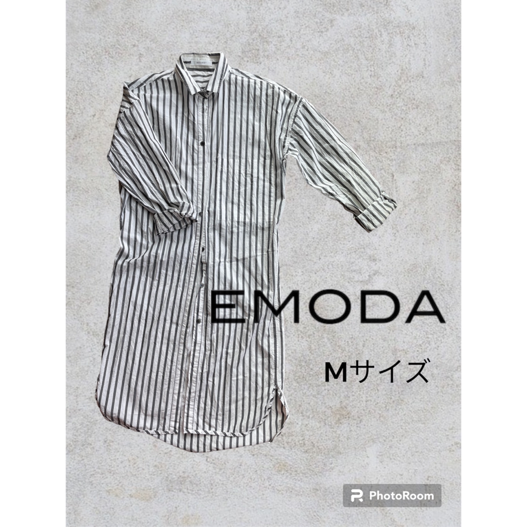 EMODA(エモダ)のシャツワンピース レディースのワンピース(ロングワンピース/マキシワンピース)の商品写真