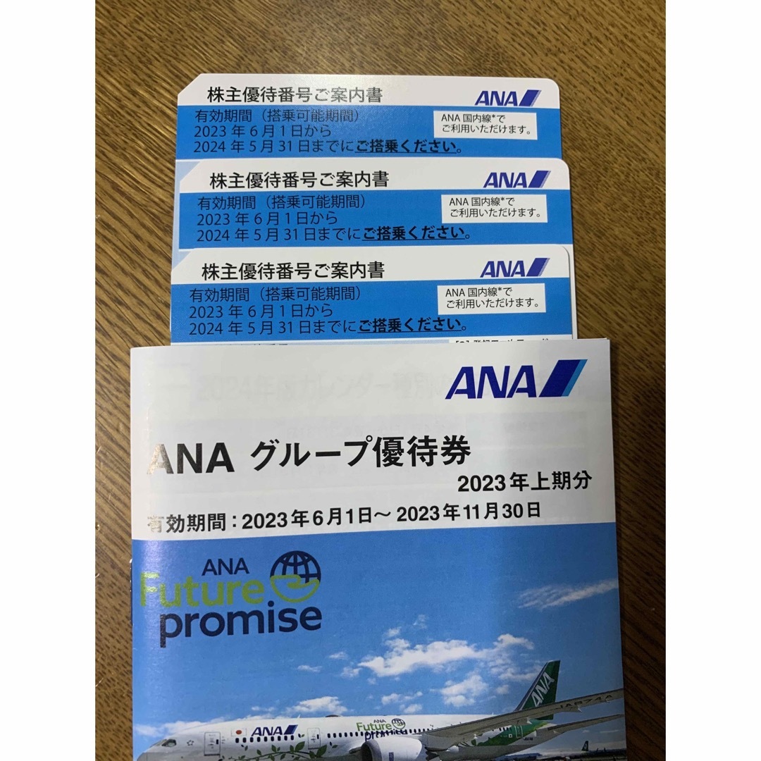 ANA(全日本空輸)(エーエヌエー(ゼンニッポンクウユ))のANA株主優待 チケットの乗車券/交通券(航空券)の商品写真