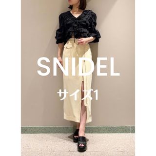 スナイデル(SNIDEL)のSNIDEL♡フロントジップタイトスカショーパン(ロングスカート)