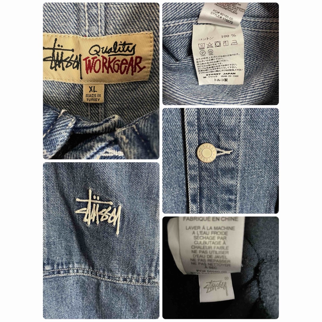 Stussy☆ジャケット デニム 日本完売品 - シャツ