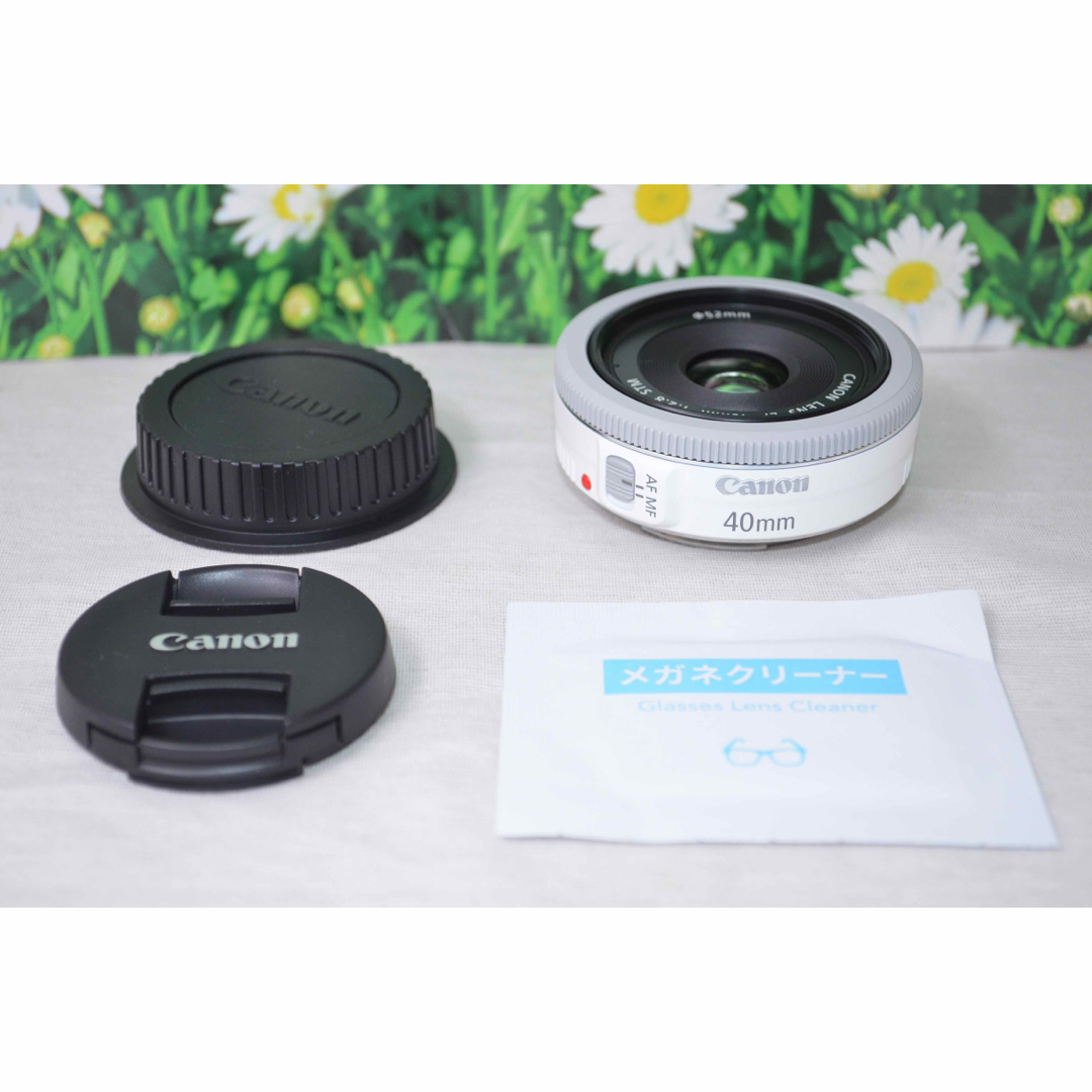 ❤️極薄パンケーキ単焦点！ボケ味もしっかり☆キャノン EF 40mm STM