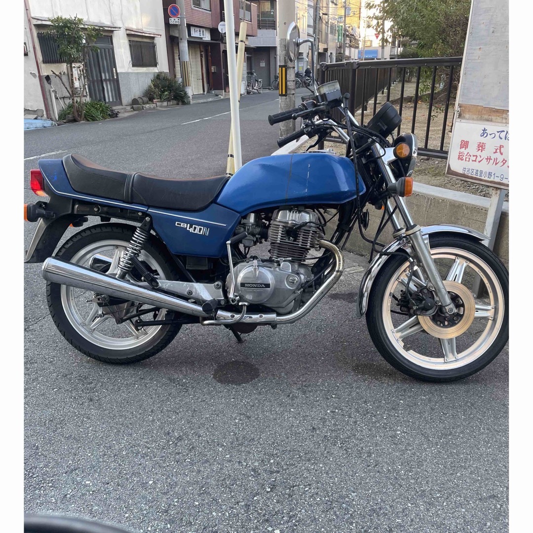 バブホーク3cb400n 車体　車検3年付き‼︎ CB400N CB250T